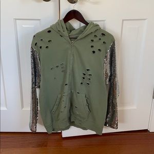 LF Furst of a Kind Sequin Sweatshirt